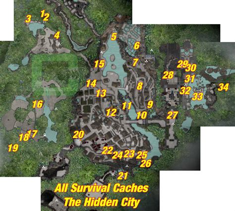 Hidden City – Survival Caches .